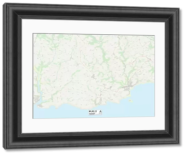 Cornwall PL13 2 Map