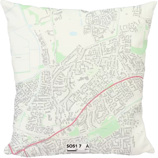 Test Valley SO51 7 Map