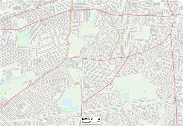 Barking and Dagenham RM8 2 Map