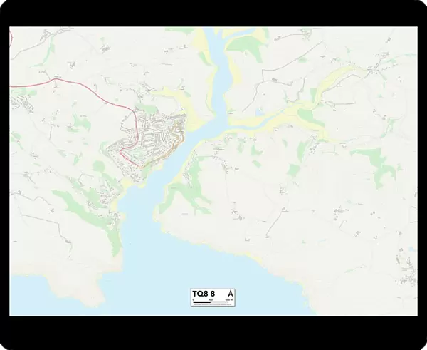 South Hams TQ8 8 Map
