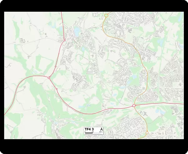 Telford and Wrekin TF4 3 Map