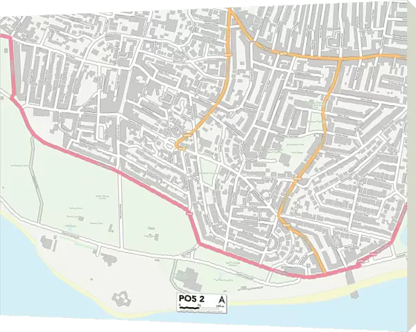 Hampshire PO5 2 Map
