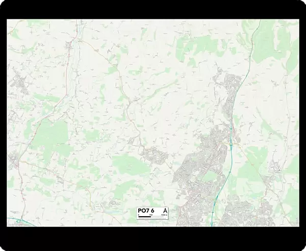 Hampshire PO7 6 Map