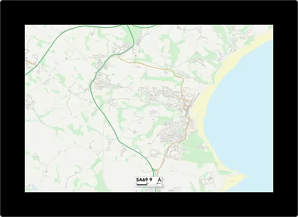 Pembrokeshire SA69 9 Map