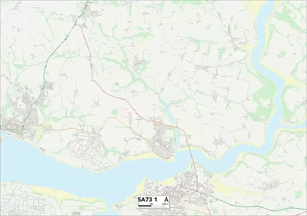 Pembrokeshire SA73 1 Map