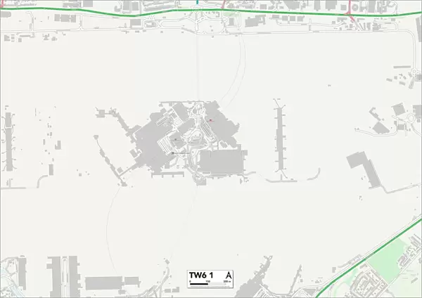 Hillingdon TW6 1 Map