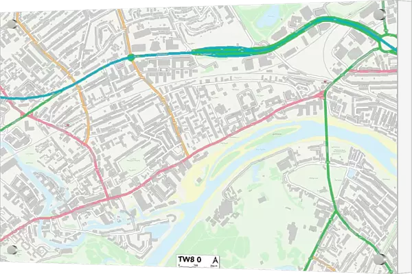 Hounslow TW8 0 Map