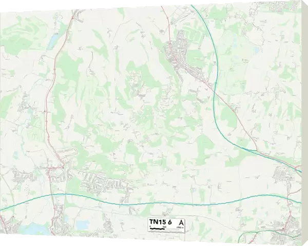 Sevenoaks TN15 6 Map