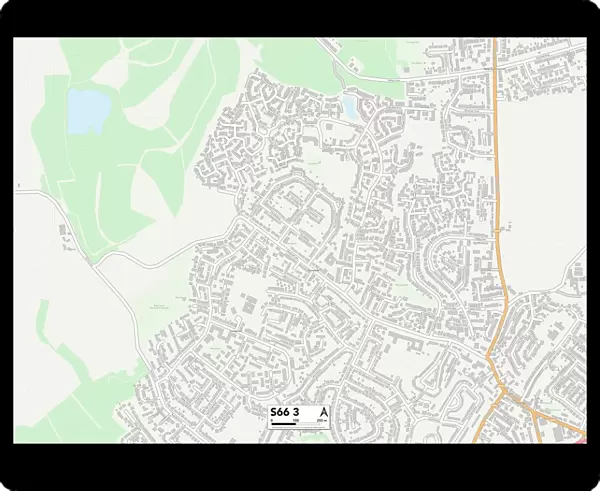 Rotherham S66 3 Map