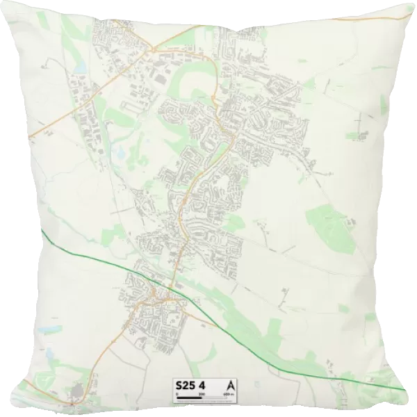 Rotherham S25 4 Map