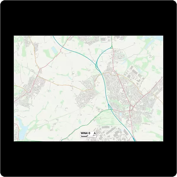 Wigan WN4 0 Map