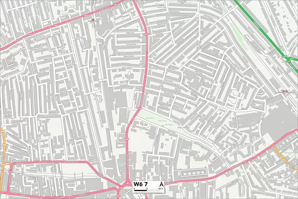 Hammersmith and Fulham W6 7 Map