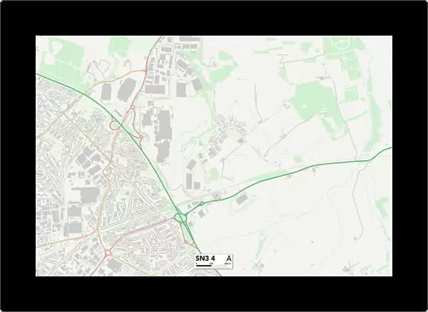 Swindon SN3 4 Map