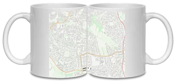 Swindon SN25 3 Map