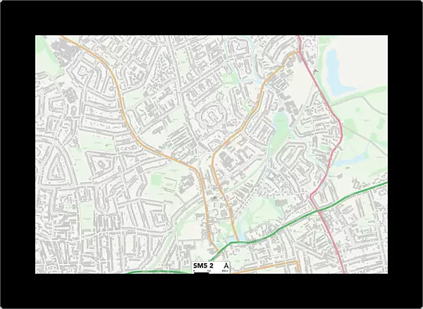 Sutton SM5 2 Map