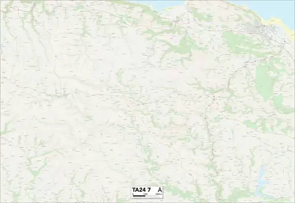 Somerset TA24 7 Map