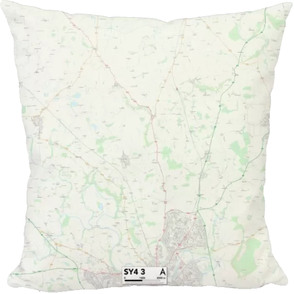 Shropshire SY4 3 Map