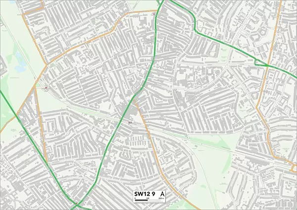 Wandsworth SW12 9 Map