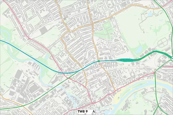 Hounslow TW8 9 Map