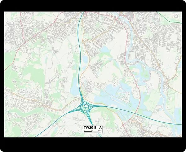 Runnymede TW20 8 Map