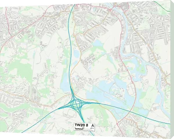 Runnymede TW20 8 Map