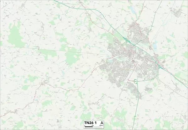 Ashford TN26 1 Map