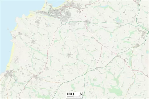 Cornwall TR8 5 Map