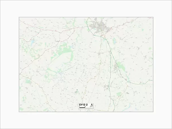 Shropshire SY13 2 Map