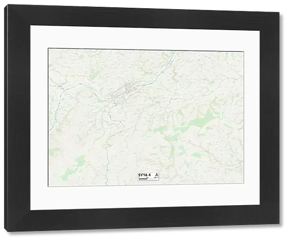 Powys SY16 4 Map