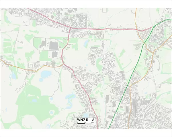 Wigan WN7 5 Map