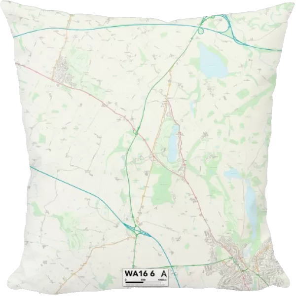 Cheshire East WA16 6 Map