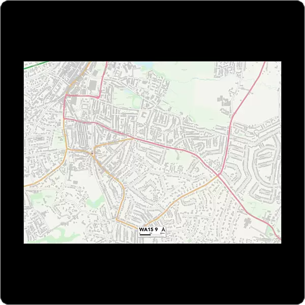 Trafford WA15 9 Map