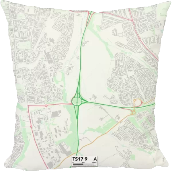 Stockton-on-Tees TS17 9 Map