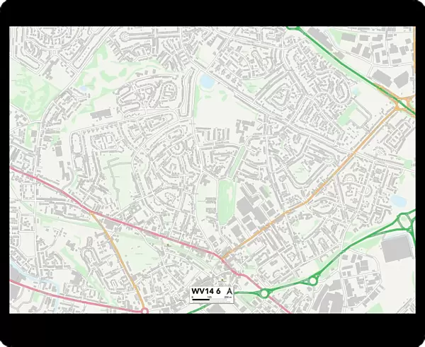 Wolverhampton WV14 6 Map