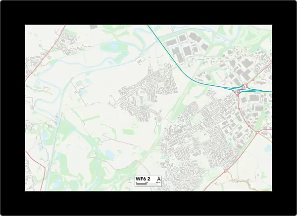 Wakefield WF6 2 Map