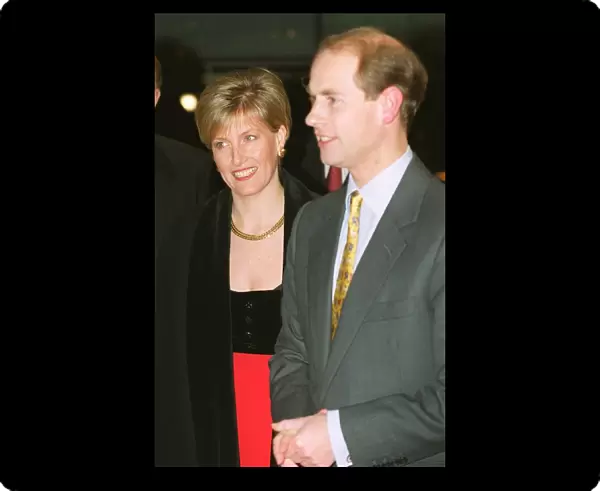 Earl and Countess of Wessex Nov 1999 attend the Norwegian National ballet at