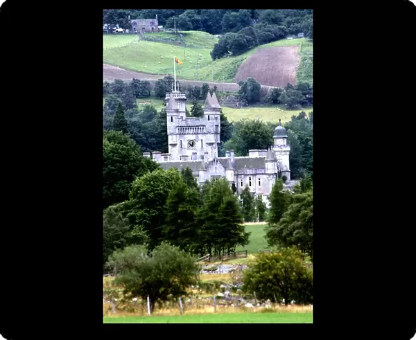 Balmoral Castle August 1986 the Scottish home of the British Royal family
