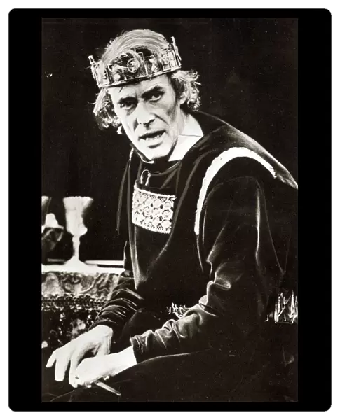 Peter O Toole as Macbeth at Londons Old Vic theatre September 1980
