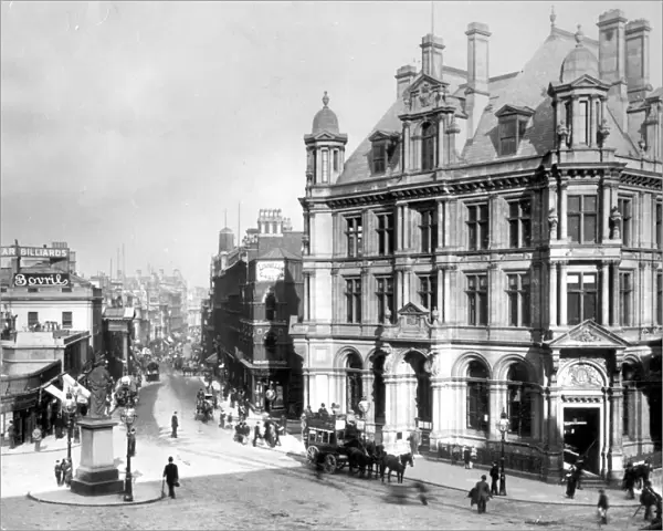 The Old Post Office, Victoria Square, Birmingham, six months after it opened in 1891