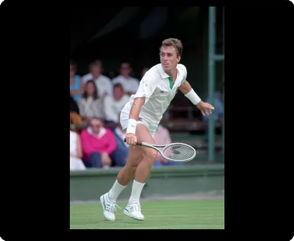 Tennis. Ivan Lendl. Wimbledon. June 1989 89-3823-003