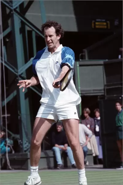 Wimbledon Tennis. John McEnroe. June 1989 89-3896-021