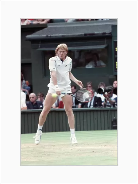 Wimbledon Tennis. Boris Becker. June 1988 88-3488-069