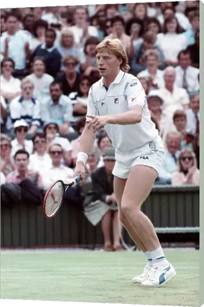 Wimbledon Tennis. Boris Becker. June 1988 88-3488-089