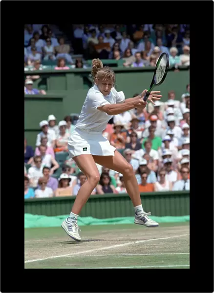 Wimbledon. Steffi Graf. July 1991 91-4353-011
