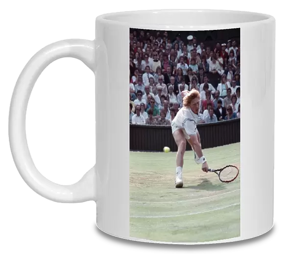 Wimbledon Tennis. Boris Becker v. Pat Cash. June 1988 88-3488-108