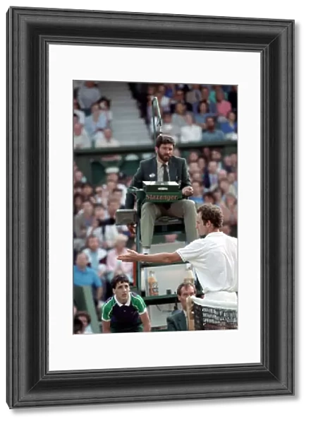 Wimbledon. John McEnroe. June 1988 88-3372-180