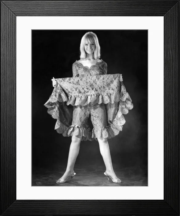 Framed Print : Underwear Print, December 1964 Framed Print : Underwear Print, December 1964