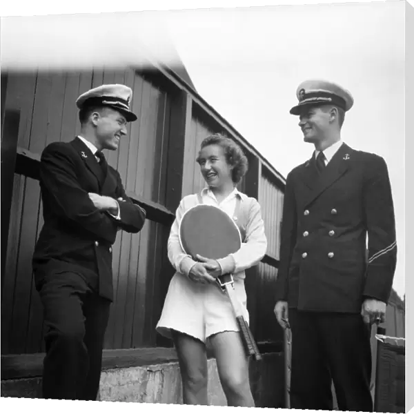 Wimbledon. Tennis Champion ships. June 1952 C3178