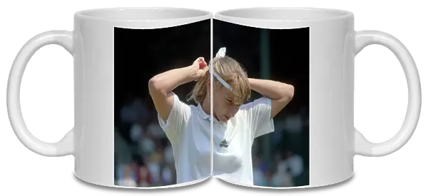 Wimbledon. Steffi Graf. July 1991 91-4353-107