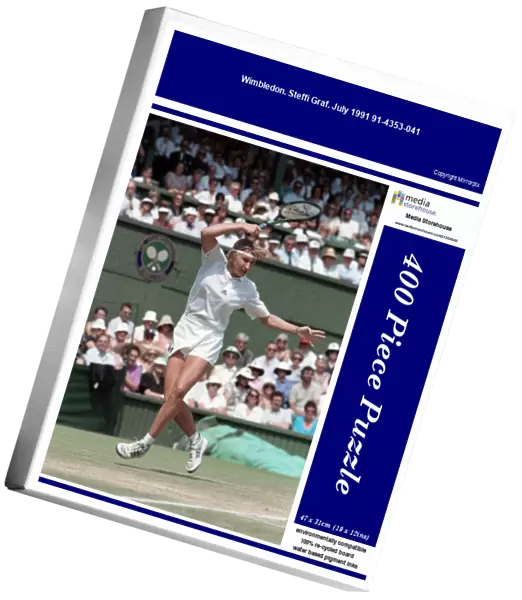 Wimbledon. Steffi Graf. July 1991 91-4353-041